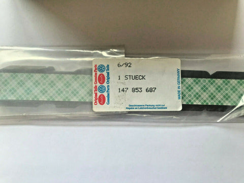 GENUINE VW CADDY MK1 PICKUP 14D REAR TAILGATE BADGE EMBLEM 147853687 - NEW NOS
