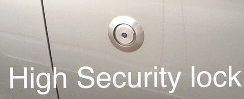 FORD TRANSIT CUSTOM - Hykee SECURITY ANTI PICK DRIVERS DOOR LOCK + BEZEL + GUIDE