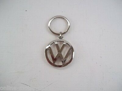 Volkswagen luxury keyring - CHROME LARGE 37mm - NEW - GENUINE - SUPERIOR QUALITY