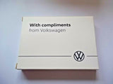 Volkswagen Credit card / Business card case brushed - RFID blocker - GENUINE VW