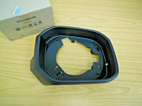 VW Caddy MAXI LIFE 2016+ wing mirror trim ring bezel - GENUINE VW - RIGHT SIDE