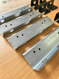 VW Transporter T5 T6 - REINFORCEMENT PLATES + BRACKETS - REAR KOMBI 2 + 1 SEATS