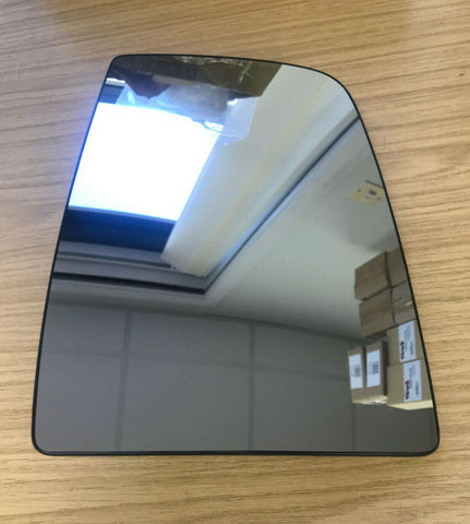 FORD TRANSIT MK8 2014+ WING MIRROR GLASS - RIGHT O/S - TOP QUALITY - NEW