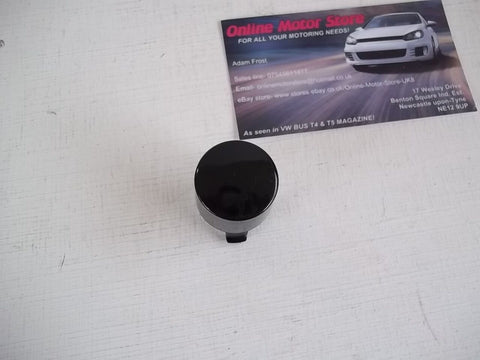 Volkswagen Transporter T5 - BLACK GLOSS HANDBRAKE BUTTON - GENUINE VW - NEW