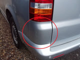 VOLKSWAGEN TRANSPORTER T5 - REAR TAILGATE TRIM CORNER BRACKET - BOTH SIDES PAIR