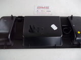 VW TRANSPORTER T5 GP 2010- TOP DASH CUBBY TRAY - WITH 12V HOLE - BLACK - GENUINE