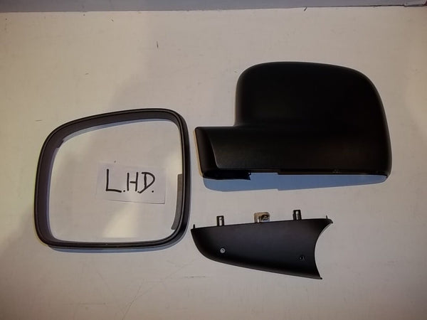 VW Transporter T5 + VW Caddy wing mirror trim KIT! LEFT HAND DRIVE VERSION - LHD