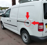 Volkswagen Caddy MAXI - Side loading door rail trim - 2003-present - DRIVER SIDE