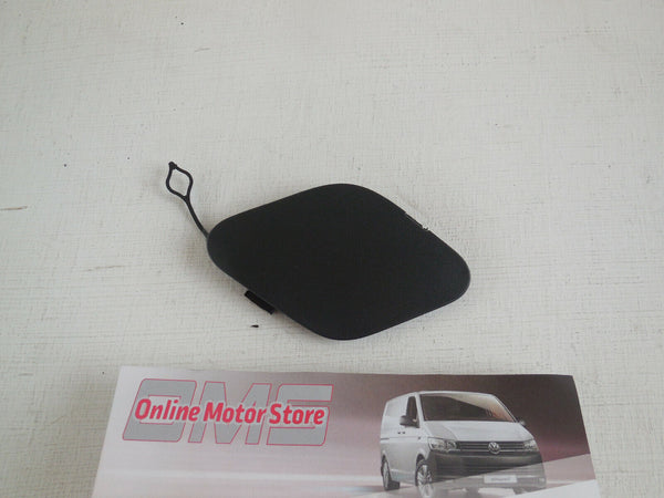 FORD TRANSIT MK8 2014+ FRONT TOW EYE COVER INSERT - PLASTIC BLACK - GENUINE NEW