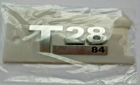 Volkswagen Transporter T5 + T6 - T28 84ps badge -  BRAND NEW - GENUINE VW PART