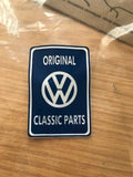 VOLKSWAGEN GOLF MK2 GT - GENUINE REAR BADGE EMBLEM - 191853687HGX2 - NEW NOS