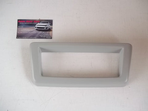 Volkswagen Transporter T5 - FRONT UPPER CUBBY HOLE TRIM RING - LIGHT GREY - NEW