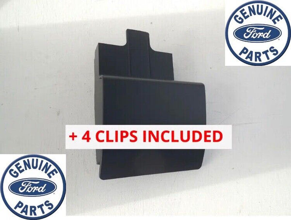 FORD TRANSIT MK8 2014+ BODY TRIM UNDER THE FUEL FLAP - PRIMED - GENUINE + CLIPS