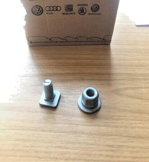 Volkswagen Transporter Caravelle FLOOR RAIL BOLT + NUT - x 24 each - FULL SET