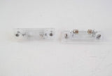 Volkswagen Transporter T5 - REAR NUMBER PLATE LIGHT + BULB  x 2 - GENUINE -  NEW