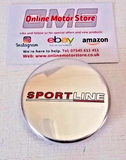 VOLKSWAGEN VW TRANSPORTER T6 - SPORTLINE WHEEL CENTRE CAP / ALLOY - CHROME - NEW