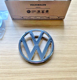 Genuine Volkswagen front VW Grille Badge Chrome - T25 Golf Caddy MK1 - New NOS