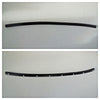 FORD TRANSIT MK8 2014+ - RUBBER SEAL SILL STRIPS - LEFT + RIGHT PAIR FRONT DOORS