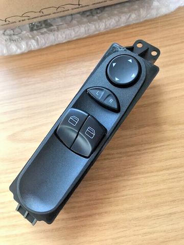 Genuine Merc SPRINTER 06-18 / VW CRAFTER drivers electric window + mirror switch