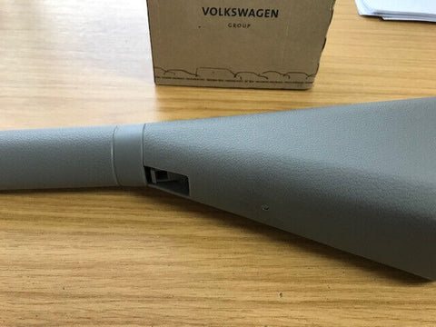 VW Transporter T5 GP T6 - HANDBRAKE SHAFT HANDLE COVER - LIGHT GREY - GENUINE VW