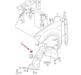 VOLKSWAGEN WHEEL ARCH FOG LIGHT TRIM COVER FLAP - POLO T ROC + MORE - 2GA805413