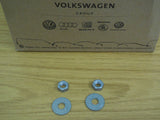 VOLKSWAGEN CADDY MK1 (14d) Pickup - NOS rear bumper end cap trim - nut + washer