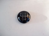 Volkswagen Golf MK5 + MK6 - gear knob badge plaque emblem - 5 speed - genuine VW