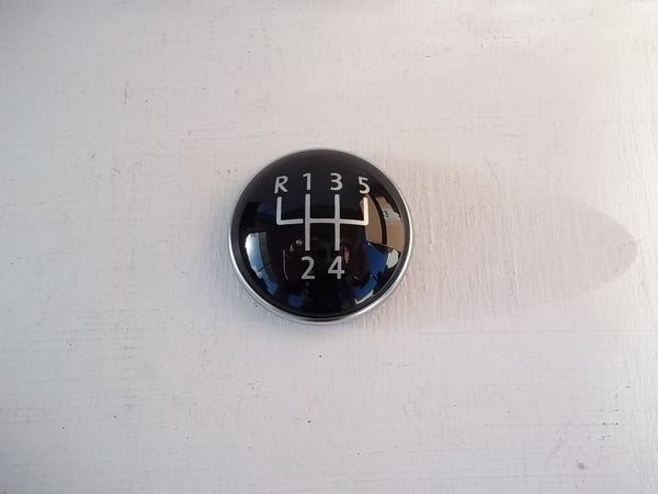 Volkswagen Golf MK5 + MK6 - gear knob badge plaque emblem - 5 speed - genuine VW