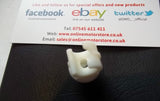 Volkswagen T5 Transporter - BONNET STAY CLIP TRIM - WHITE/ GENUINE VW PART - NEW