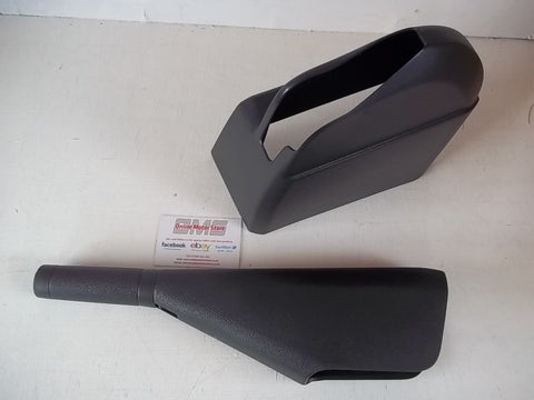 VW Transporter T5 GP T6 - HANDBRAKE SHAFT HANDLE COVER FULL SET - GENUINE VW