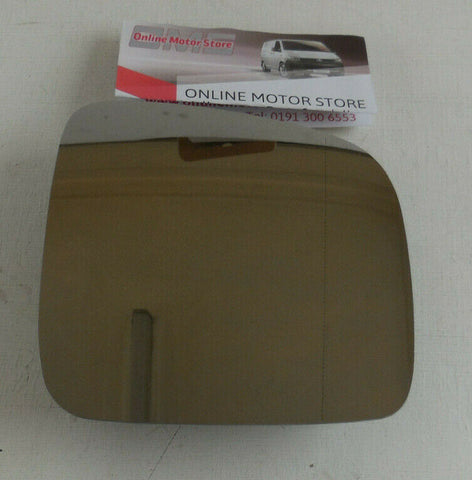 Volkswagen Transporter T5 + Caddy WING MIRROR GLASS - HEATED - DRIVERS SIDE