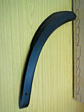 VOLKSWAGEN CADDY MK1 Pickup - NOS rear wheel arch stone guard spat trim - LEFT