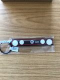 GENUINE VOLKSWAGEN GTI RUBBER KEYRING - GOLF JETTA CADDY MK1 ETC - NEW - COOL!