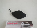 FORD TRANSIT MK8 2014+ FRONT TOW EYE COVER INSERT - PLASTIC BLACK - GENUINE NEW