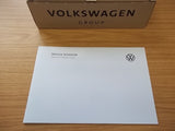 VOLKSWAGEN SERVICE BOOK / MAINTENANCE RECORD - DUPLICATE BOOK - GENUINE VW - NEW