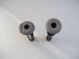 Volkswagen Transporter T5 + GP T5.1 - headrest socket trims PAIR x2 - LIGHT GREY