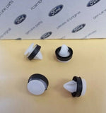 FORD TRANSIT CUSTOM + MK8 MOULDING TRIM UNDER FUEL FLAP - CLIP PACK x 4 fixings