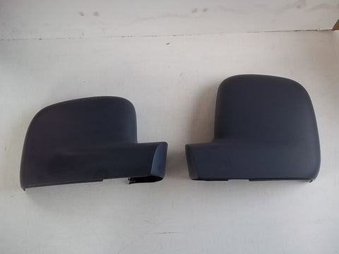 VOLKSWAGEN TRANSPORTER T5 + CADDY WING MIRROR - PAIR OF PRIMED BACK TRIM CASINGS