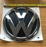 VW Transporter T5 Caddy 2010-15 VW emblem badge for rear door Italic style - NEW