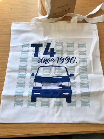 Genuine Volkswagen tote bag Transporter T4 Since 1990 - ZCP905050 - New Classic