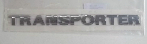 Volkswagen TRANSPORTER T5 chrome badge rear -  BRAND NEW - GENUINE VW - 2003-09