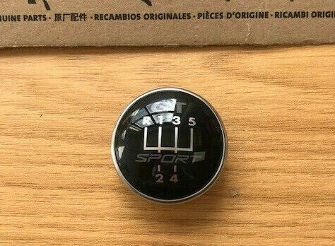 VW Golf MK5 MK6 - GT SPORT - gear knob badge emblem cover - 5 speed - 4 prongs