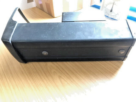 VW Caddy MK1 PICKUP - rear bumper left side + bumper bracket - GOOD CONDITION