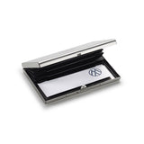 Volkswagen Credit card / Business card case brushed - RFID blocker - GENUINE VW