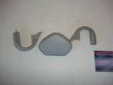 VW TRANSPORTER T5 / T6 + CADDY - SEAT BELT COVER CLIP TRIM - LIGHT GREY OR BLACK