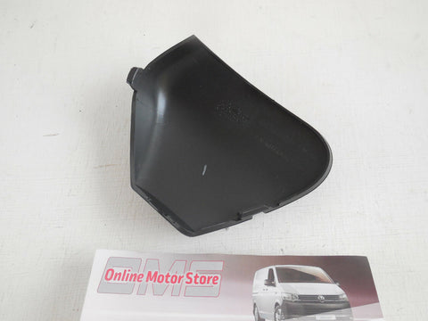 FORD TRANSIT CONNECT 2014+ FRONT TOW EYE COVER INSERT - PLASTIC BLACK - GENUINE