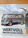 Genuine Volkswagen metal sign - Classic Transporter T1 Split T2 - Stunning piece