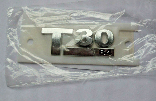 Volkswagen Transporter T5 + T6 - T30 84ps badge -  BRAND NEW - GENUINE VW PART