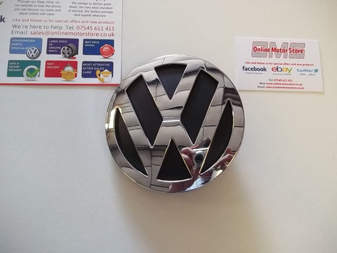 Volkswagen Crafter 'VW' emblem badge for rear door 2006-2016 - NEW - GENUINE VW