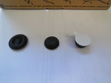 VW CADDY 2004-2016 - FRONT DOOR RUBBER SEAL GROMMET BUFFER INSERT SET - GENUINE